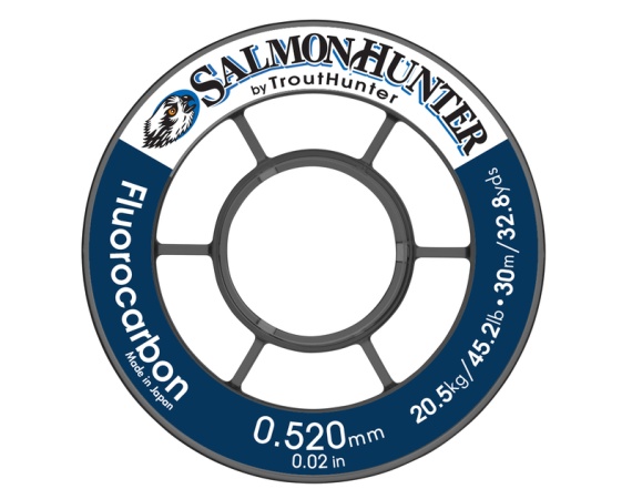 Trout Hunter SalmonHunter Fluorocarbon Tippet Material i gruppen Kroge og endegrej / Ledere og Forfangsmateriale / Færdiglavede forfang / Tapered forfang hos Sportfiskeprylar.se (TH50171r)