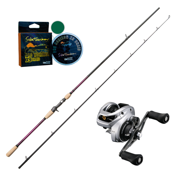 SvartZonker The Force Comfort 8\'6\'\' 30-140g Tranx Combo i gruppen Sæt / Kastesæt / Baitcastersæt Gedde hos Sportfiskeprylar.se (THEFORCETRANXCOMBO)