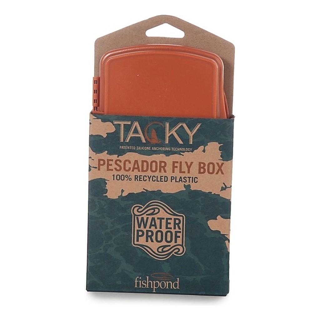 Tacky Pescador Flugbox Burnt Orange i gruppen Opbevaring / Tackle-bokse / Flueæsker hos Sportfiskeprylar.se (TPFB-BO)
