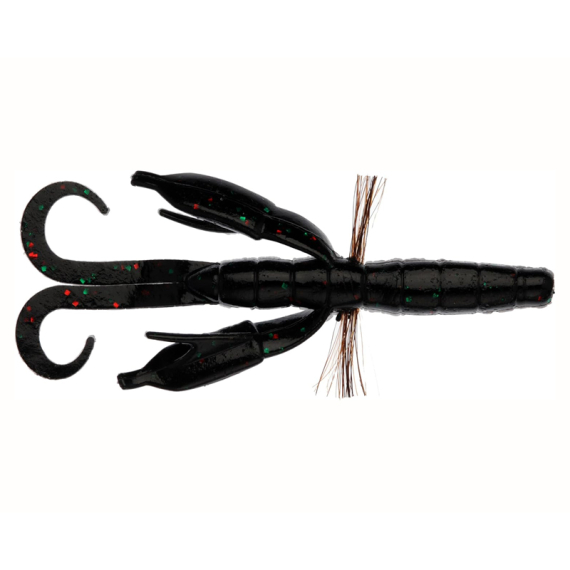Baitbreath BYS Craw Portly 10cm - Black/Green Red i gruppen Madding / Softbaits / krebs og creaturebaits / Krebs hos Sportfiskeprylar.se (TRA-BB119)