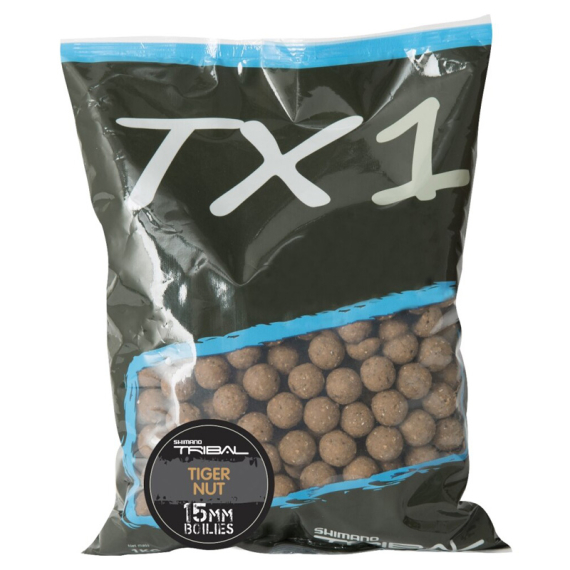 Shimano TX1 Tiger Nut Boilies 5kg i gruppen Madding / Boilies, krogagn og forfoder / Boilies hos Sportfiskeprylar.se (TX1TNB155000r)