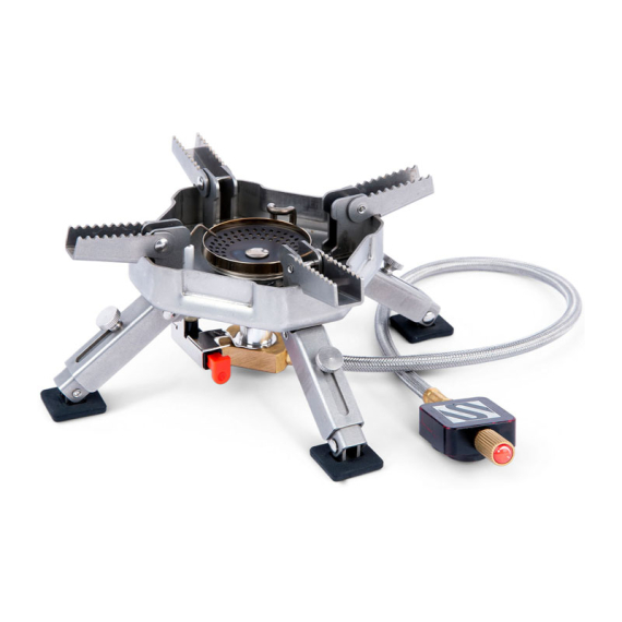 Sonik Sizzla Superstove i gruppen Outdoor / Stormkøkken og køkkenredskaber / Stormkøkkener og brændere / Gasbrændere hos Sportfiskeprylar.se (UC0006)