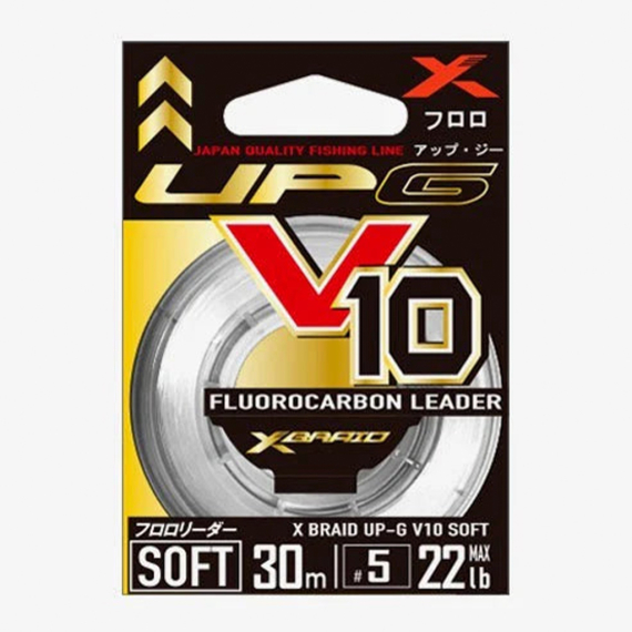 YGK Up-G Leader V10 Soft Flourocarbon Leader i gruppen Kroge og endegrej / Ledere og Forfangsmateriale / Forfangsmateriale / Forfangsmateriale fluorcarbon hos Sportfiskeprylar.se (UPGLEADERV10SOFT30M-7.0r)
