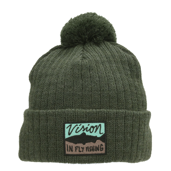 Vision Merino Beanie Pompom i gruppen Beklædning og fodtøj / Kasketter og hovedbeklædning / Huer og hatte hos Sportfiskeprylar.se (V2957)