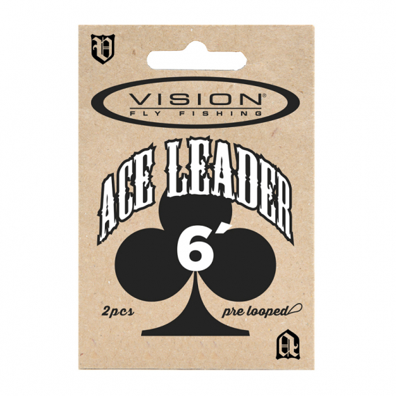 Vision ACE leader 6\' 0,38mm i gruppen Kroge og endegrej / Ledere og Forfangsmateriale hos Sportfiskeprylar.se (VAL638)