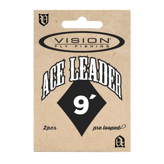 Vision ACE leader 9\' 0,31mm i gruppen Kroge og endegrej / Ledere og Forfangsmateriale hos Sportfiskeprylar.se (VAL931)