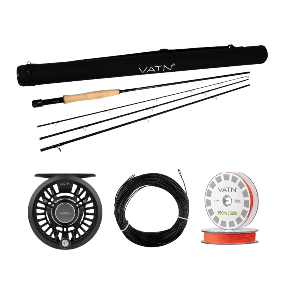 VATN M1 Classic Sink+ Flugset - 9\' #5 i gruppen Sæt / Fluefiskeri Sæt / Fluefiskesæt til én hånd hos Sportfiskeprylar.se (VATNST952026SINK6)