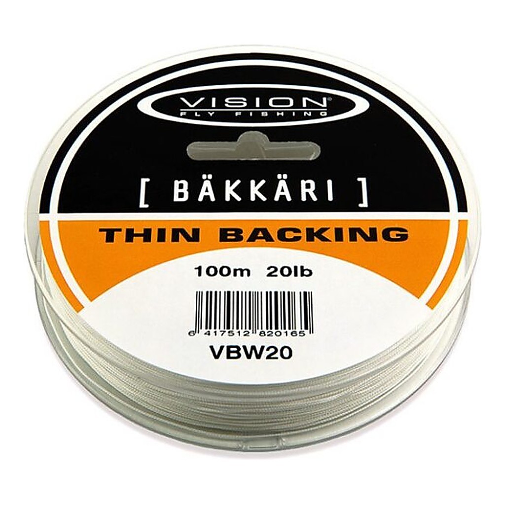 Vision Bäkkäri 250m WHITE 30lb i gruppen Snøre / Flueliner / Backing hos Sportfiskeprylar.se (VB25030W)