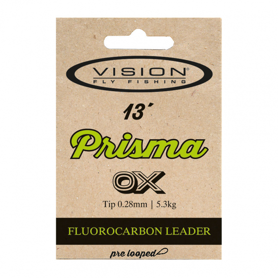 Vision Prisma fluoro carbon 13\' leader i gruppen Kroge og endegrej / Ledere og Forfangsmateriale hos Sportfiskeprylar.se (VF0r)
