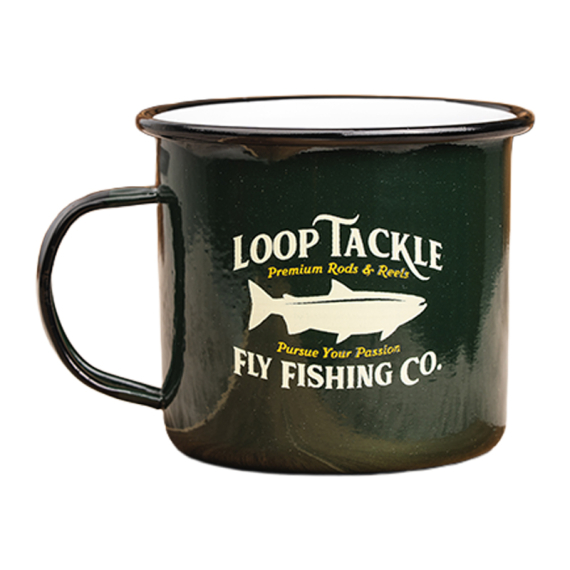 Loop Vintage Mug - Green i gruppen Outdoor / Stormkøkken og køkkenredskaber / Kopper og krus hos Sportfiskeprylar.se (VMG)
