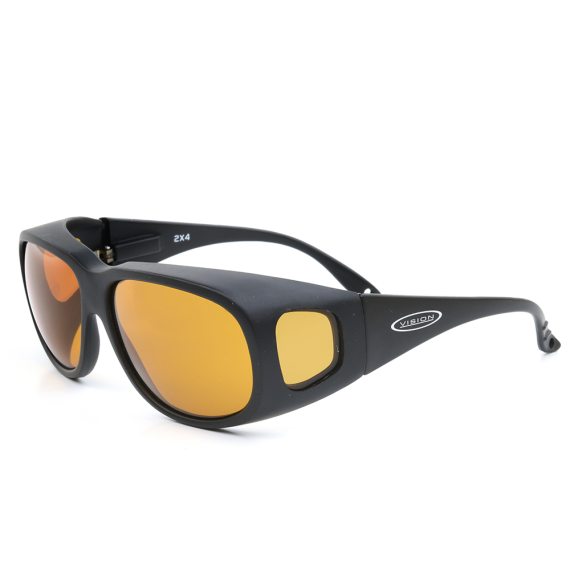 Vision 2X4 sunglasses yellow i gruppen Beklædning og fodtøj / Briller / Polaroidbriller hos Sportfiskeprylar.se (VWF46)
