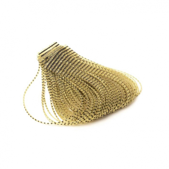 Sili Legs - perfectly barred - Amber i gruppen Kroge og endegrej / Fluebinding / Fluebindingsmateriale / Andre syntetiske materialer hos Sportfiskeprylar.se (W-SF120)