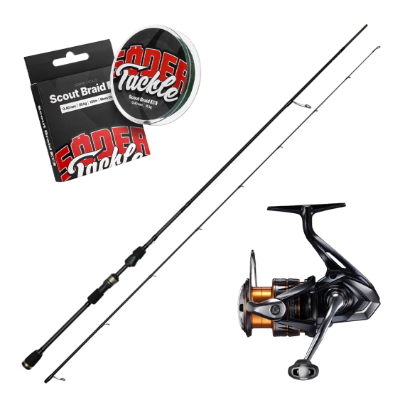 Westin W3 Finesse T&C & Nexave FJ Combo 7\'6\'\' 5-15g i gruppen Sæt / Spinnesæt / Aborre Spinnesæt hos Sportfiskeprylar.se (W360-0762-MLNEXSET)
