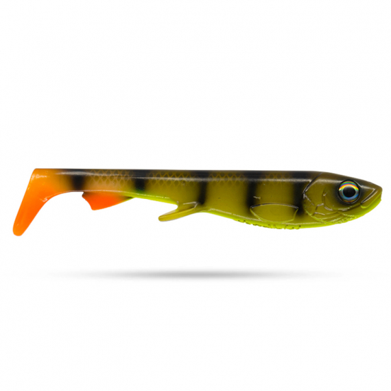 Wolfcreek Shad 20cm, 75g - Pickleback Perch (Glow) i gruppen Madding / Softbaits / Gedde softbaits hos Sportfiskeprylar.se (WCL-SHAD20-C029)