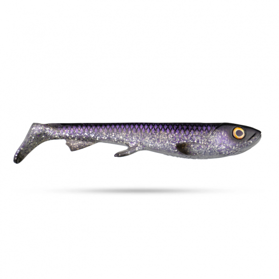 Wolfcreek Monster Shad 35cm - Glitter Whitefish i gruppen Madding / Softbaits / Gedde softbaits hos Sportfiskeprylar.se (WCM34-09)