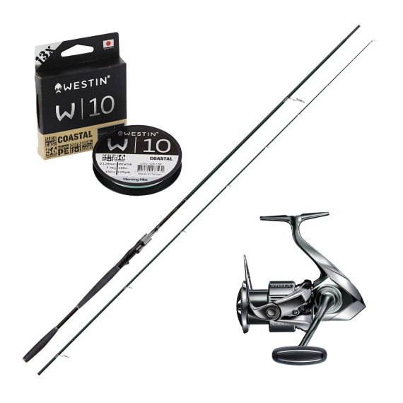 Westin W10 Spin 2nd 9\'2\'\' 5-25g & Stella Seatrout Combo i gruppen Sæt / Spinnesæt / Havørred Spinnesæt hos Sportfiskeprylar.se (WESTINW10STELLACOMBO)