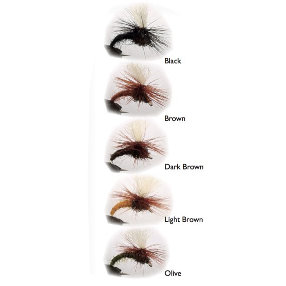 Dry Fly Klinkhamers 5-pack i gruppen Madding / Fluer / Tørfluer hos Sportfiskeprylar.se (WFB146)