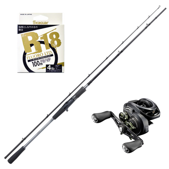 Shimano Yasei Bladed Jig 225cm 7-25g Curado Casting Combo i gruppen Sæt / Kastesæt / Kastesæt Aborre hos Sportfiskeprylar.se (YAEICURADOCOMBO)
