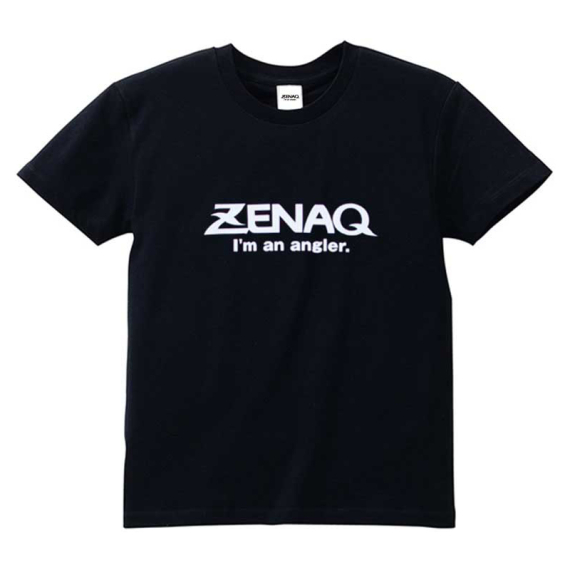 Zenaq Logo T-shirt Black i gruppen Beklædning og fodtøj / Beklædning / T-shirts hos Sportfiskeprylar.se (Z66024r)