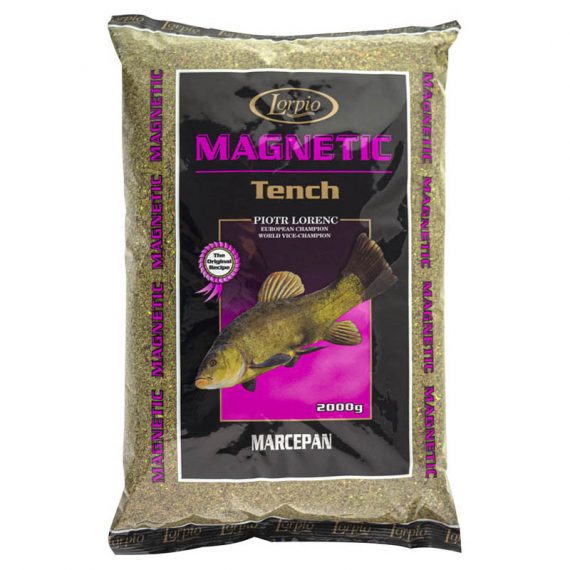 Lorpio Groundbait Magnetic 2kg - Tench Marcepan i gruppen Madding / Boilies, krogagn og forfoder / Groundbait / Groundbait hos Sportfiskeprylar.se (ZA-LO432)