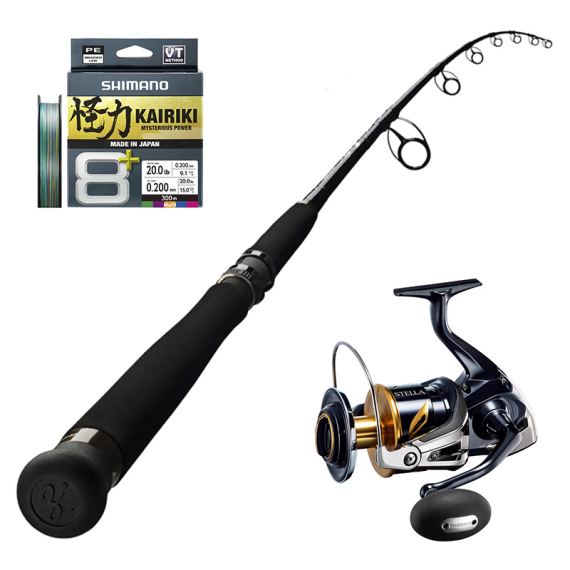 Zenaq Tobizo - TC80 -200g Shimano Stella Combo i gruppen Sæt / Havfiskeri hos Sportfiskeprylar.se (ZENAQTIBIZIOSTRELLACOMBO)