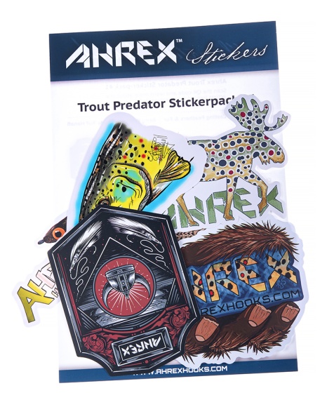 Trout Predator Sticker Pack #1 i gruppen Andet / Klistermærker og overføringsbilleder hos Sportfiskeprylar.se (atp01)