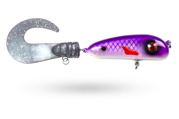 BB-Tail Shallow, Purple Pearl Haze i gruppen Madding / Tail Baits & Hybrid Baits hos Sportfiskeprylar.se (bbtailshallow-r-14)