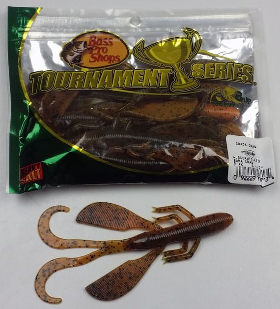 Bass Pro Crack Craw 11,5 cm i gruppen Madding / Softbaits / Aborre softbaits og sandard softbaits hos Sportfiskeprylar.se (crackcrawr)
