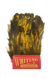 Mayfly Tailing Pack Badger dyed Pale Yellow