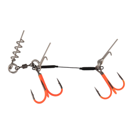 XL UV- 30kg - Treble Hook 2/0 , 1/6
