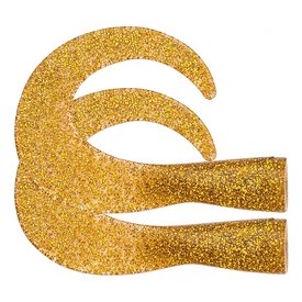 SvartZonker BigTail Junior C2 Gold Glitter 2-pack