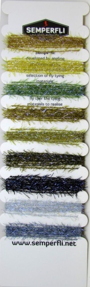 Semperfli Straggle String Mixed Pack - Naturals Collection i gruppen Kroge og endegrej / Fluebinding / Fluebindingsmateriale / Yarn & Chenille hos Sportfiskeprylar.se (sem-straggle-mix-nat)