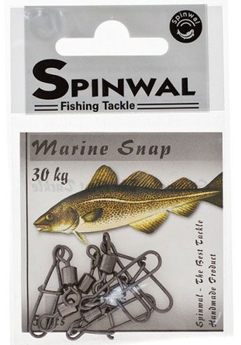 spinwal snap with swivel marine i gruppen Kroge og endegrej / Snappere / Hurtigkoblinger hos Sportfiskeprylar.se (spinwalsnap)
