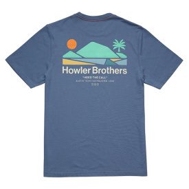 Howler Bros Bahía de Howler T-Shirt Blue Horizon