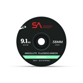SA Absolute Salmon Fluorocarbon Tippet 0,48mm