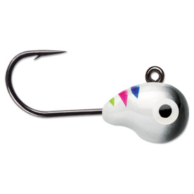 VMC Tungsten Tubby Jig 1,8g - Glow Black Wonderbread