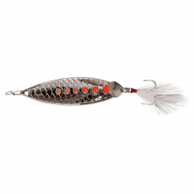 Fladen Hirudo 15g - Silver Red Dots