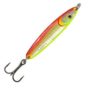 Fladen HoloTwist spoon 18g Yellow Red Silver