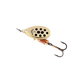 Mepps Aglia 2 - Gold Black Dots