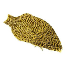 Whiting Freshwater Streamer Cape - Grizzly Dyed Yellow