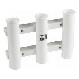 Rod Holder 3 compartments White medium 22x5x30cm