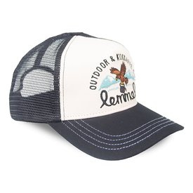 Lemmel Trucker Cap Keep on Truckin Mama White/Black