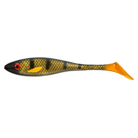 Gator Superslow 15cm, 15g (2pcs) - Black Perch UV