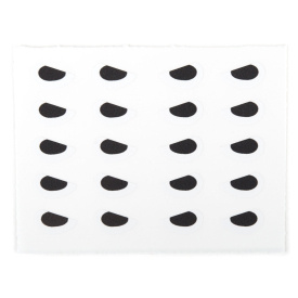 Angry Predator Eyes White 6mm