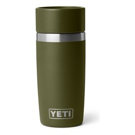 Yeti Rambler 12 Oz Travel Bottle - Olive/King Crab Orange