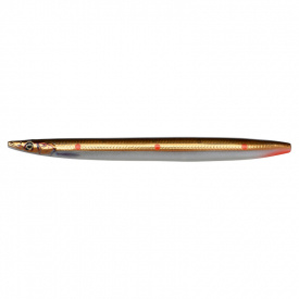 Savage Gear 3D Line Thru Sandeel 11cm, 15g - Brown Copper Red Dots