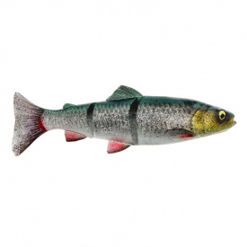 Savage Gear 4D Line Thru Trout 25cm 180g Slow Sinking - Green Silver