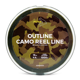 Avid Outline Camo Reel Line 1000m