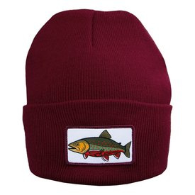 Hurricane Beanie Char Patch Red