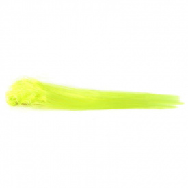 Big Fly Fiber Curls , Fluo Yellow